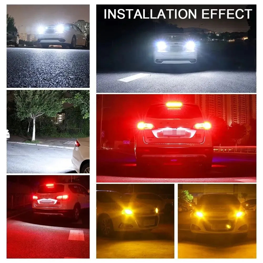 1156 LED Birne 6000K Scheinwerfer Licht für Auto KFZ Birne – SwissGlanzGarage Ansicht 6