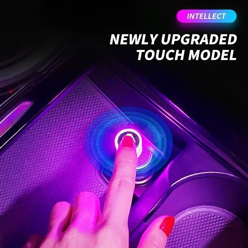 USB Auto-Licht LED Ambiente Nachtlicht Neon Innenbeleuchtung für