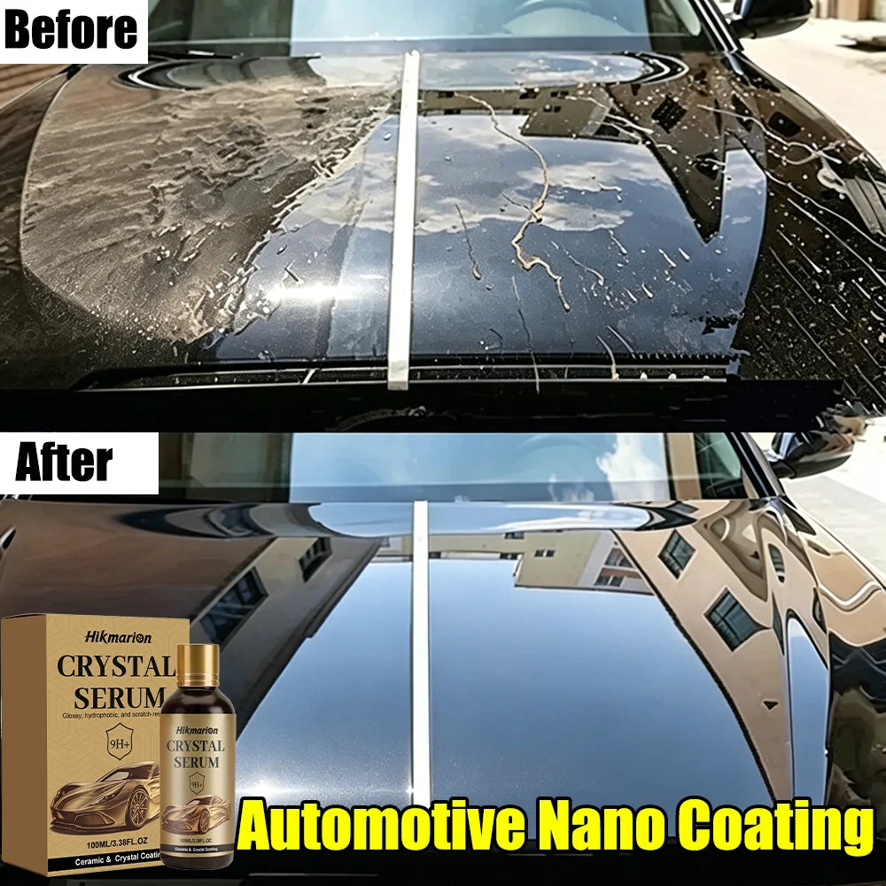 Keramik-Autobeschichtungsspray, Keramikbeschichtung für Auto und Motorrad, hydrophob, schützt, poliert, Lackpflege, D...