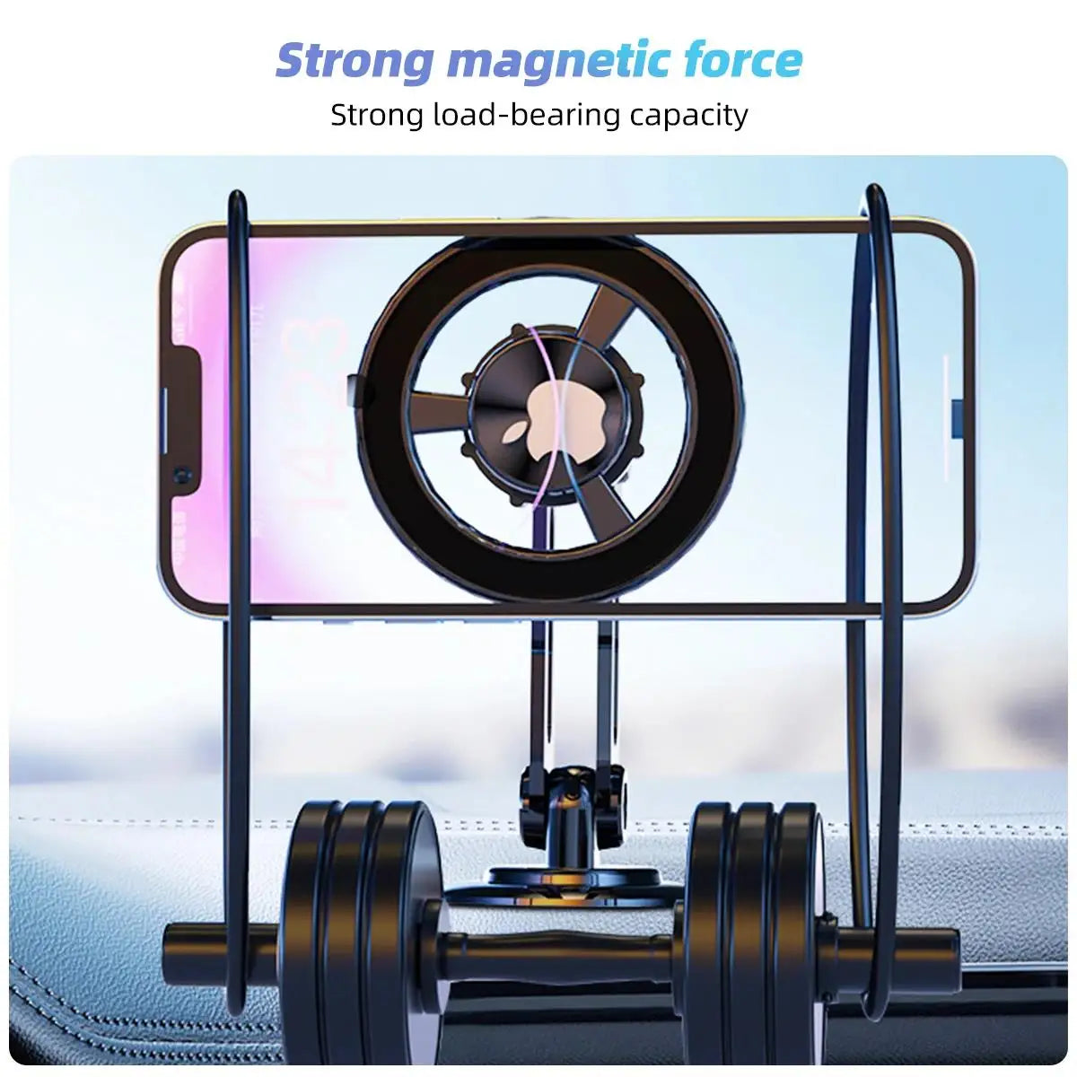 Universal Metall Magnetische Handy Halter Faltbare Rotierenden Handy Halter Dashboard Windschutzscheibe Auto Handy Ha...
