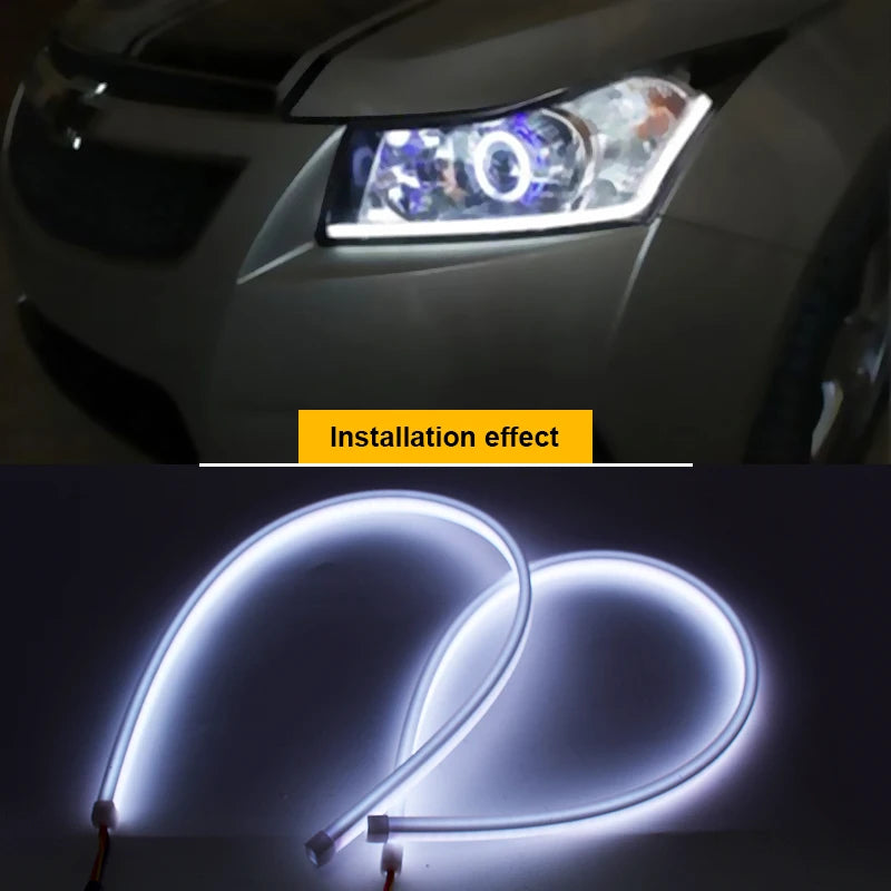 RGB LED Scheinwerfer Streifen Set – SwissGlanzGarage Ansicht 5