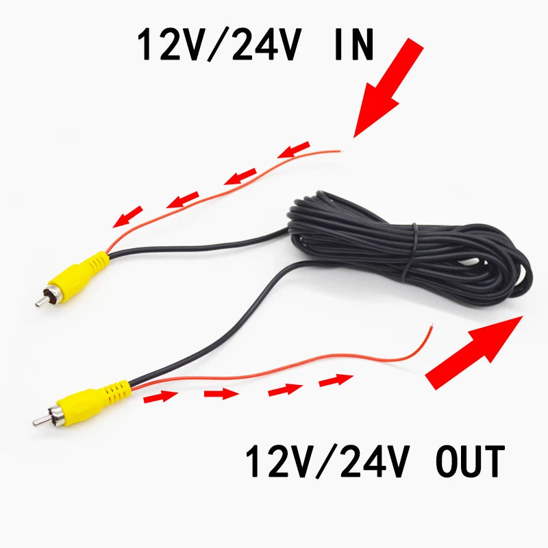 QXNY Auto RCA Video Kabel 6-20m für Kamera – SwissGlanzGarage Ansicht 4
