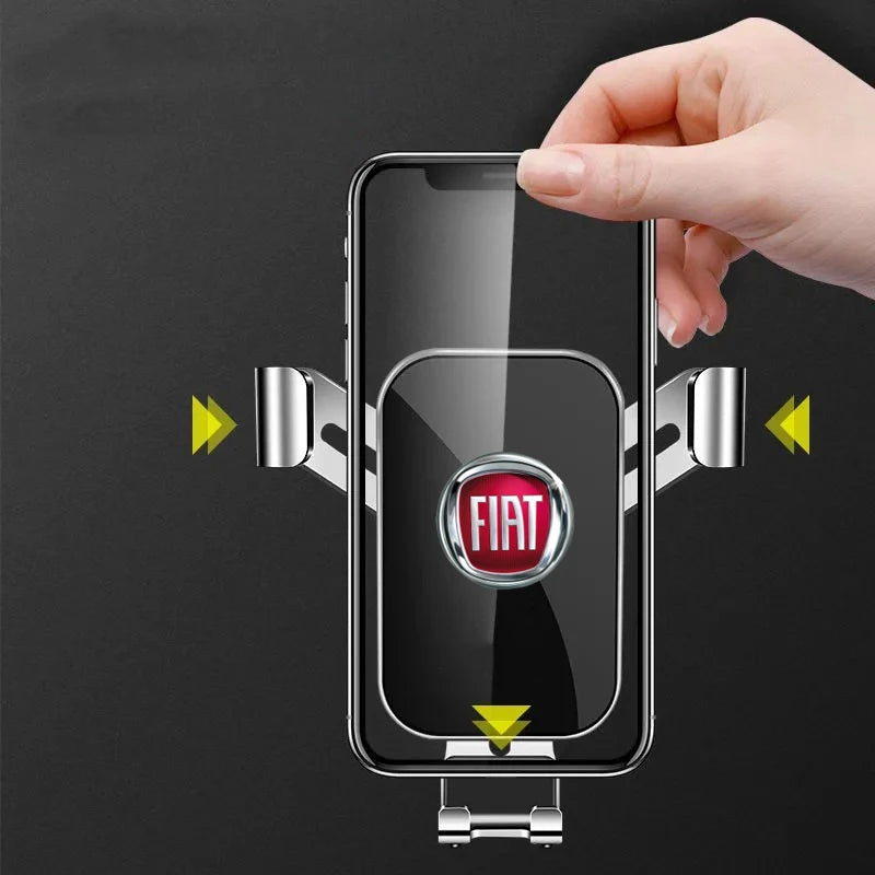 Schwerkraft-Autotelefonhalter, Auto-Entlüftungs-Clip-Halterung, Handyhalter für Fiat Punto Abarth 500Stilo Ducato Pal...