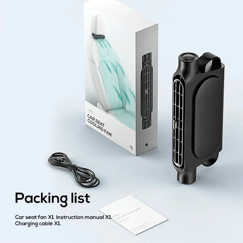 Auto-Sitzventilator 3000mAH – SwissGlanzGarage Ansicht 6
