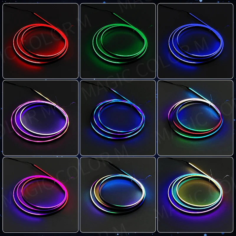 140cm LED Innenraumbeleuchtung RGB – SwissGlanzGarage Ansicht 3