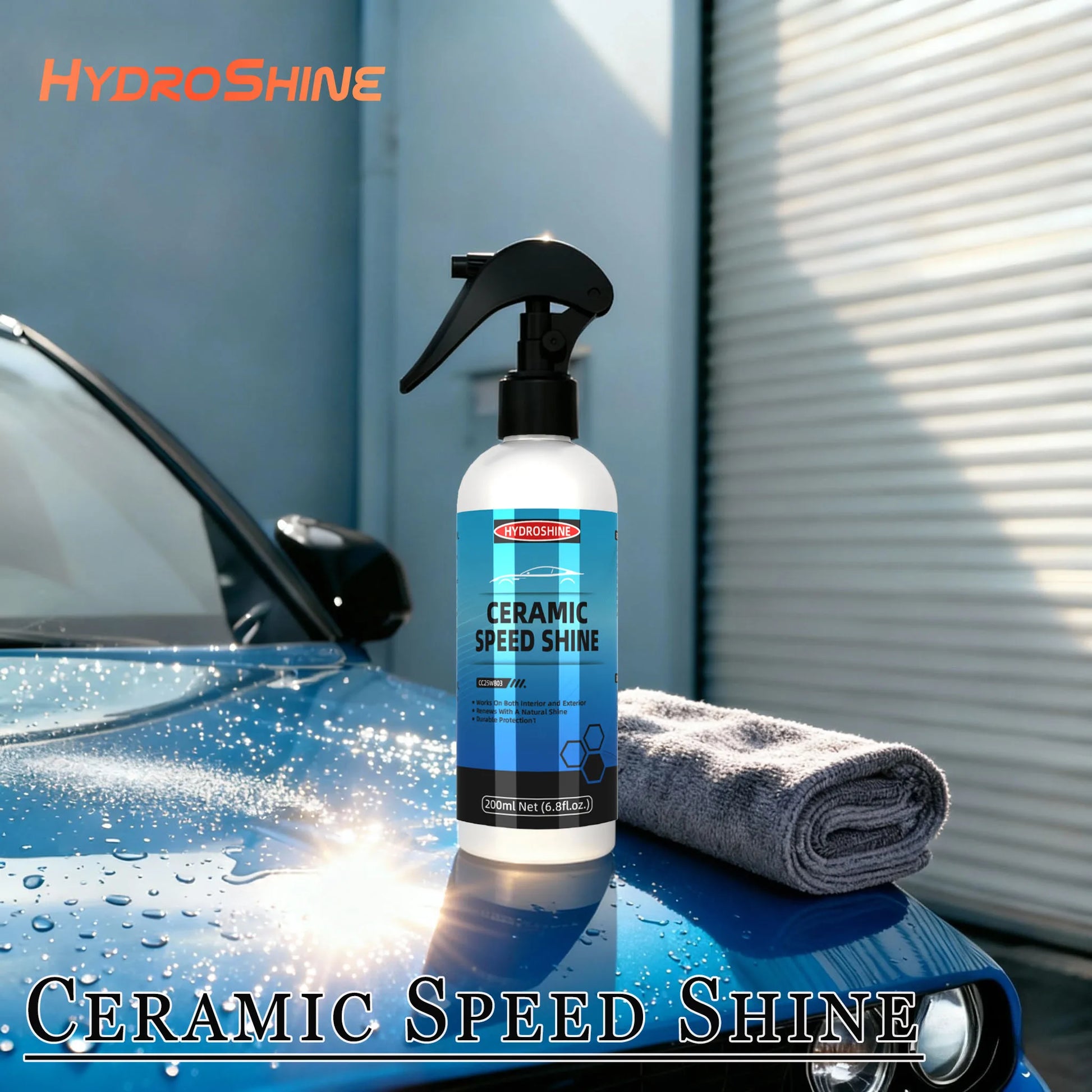 Hydroshine Ceramic Speed ​​Shine-Beschichtung zum Schutz von Autos, wasserdicht,