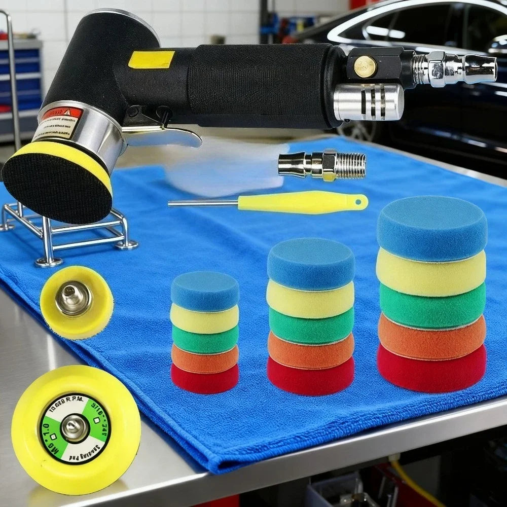Polieren und Wachsen exzentrische Poliermaschine, pneumatische Poliermaschine, Autowachsmaschine, kleine Schleifmaschine