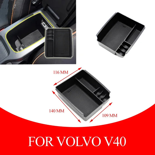 Für Volvo V40 V40CC 2013-2017 Auto Mittelkonsole Armlehne Aufbewa