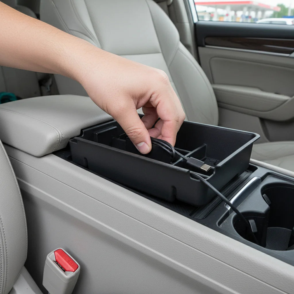 Für Haval H6 2025 2026 Mittelarmlehnen-Aufbewahrungsbox Zentrale