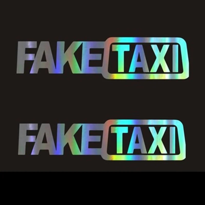 FAKE TAXI Auto Aufkleber Set – SwissGlanzGarage Ansicht 5