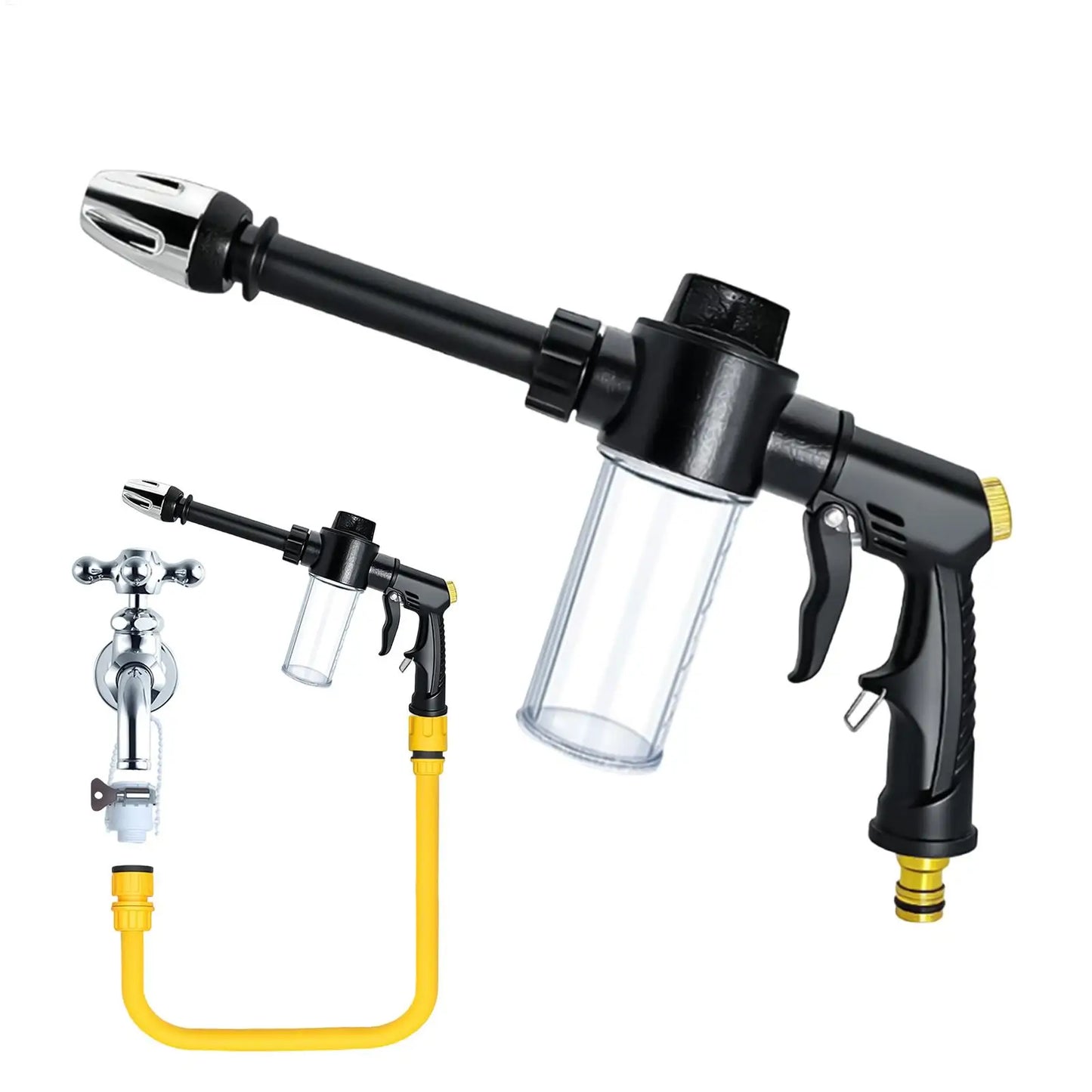 Portable Garden Cleaning Tool High Pressure Sprinkler Water Gun Car Washers Garden Lawn Watering Hose Nozzle Foam Lance