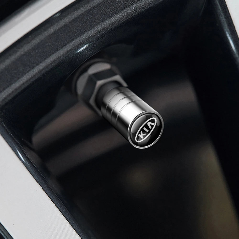 3D Metall Ventilkappen für KIA K5 K2 K3 Cee – SwissGlanzGarage Ansicht 5
