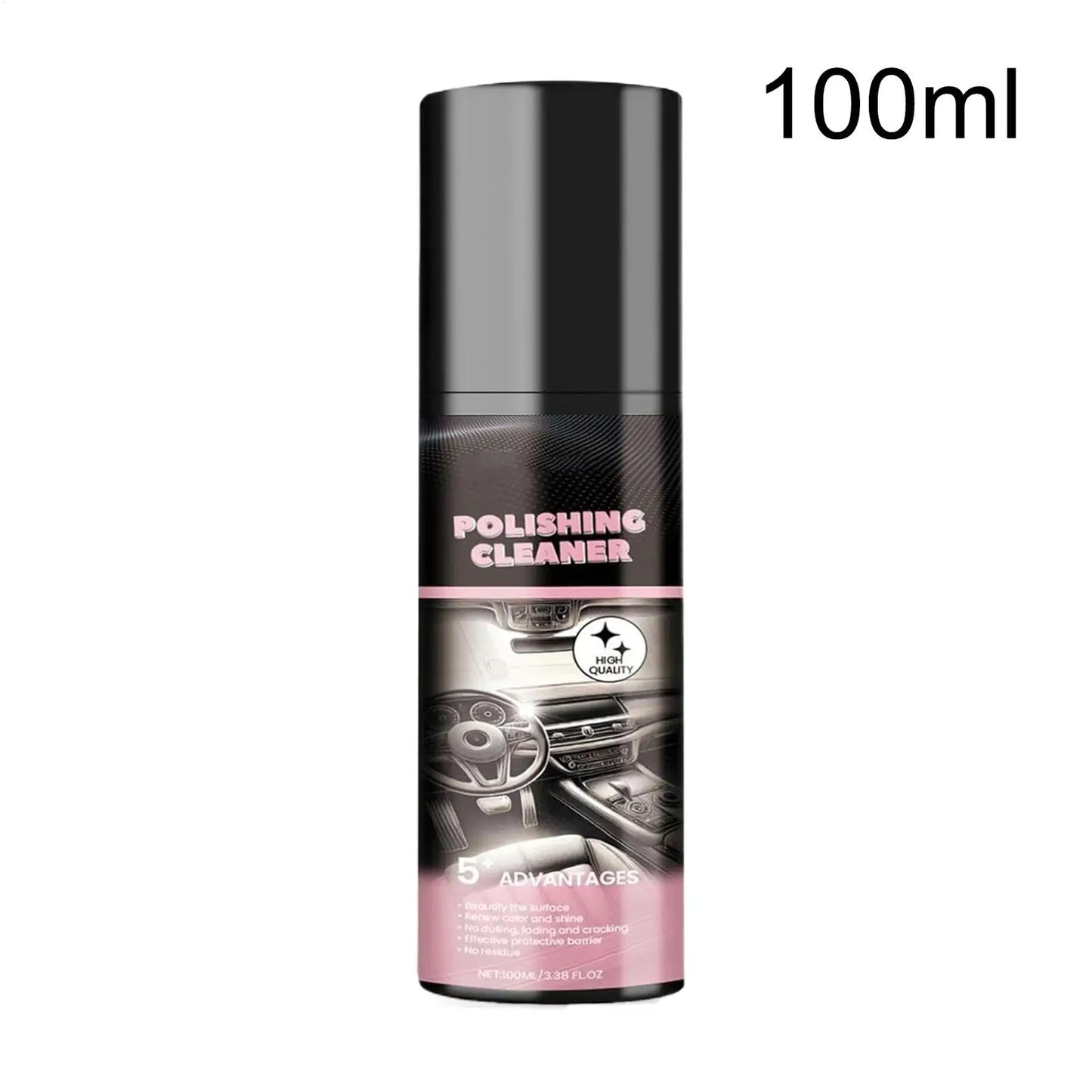100ml Auto-Innenraum-Poliermittel Glanzreiniger