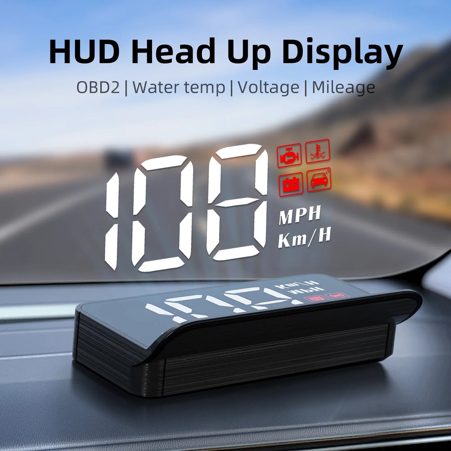 M3 OBD2 M1 GPS HUD Head-Up Display – SwissGlanzGarage Ansicht 2