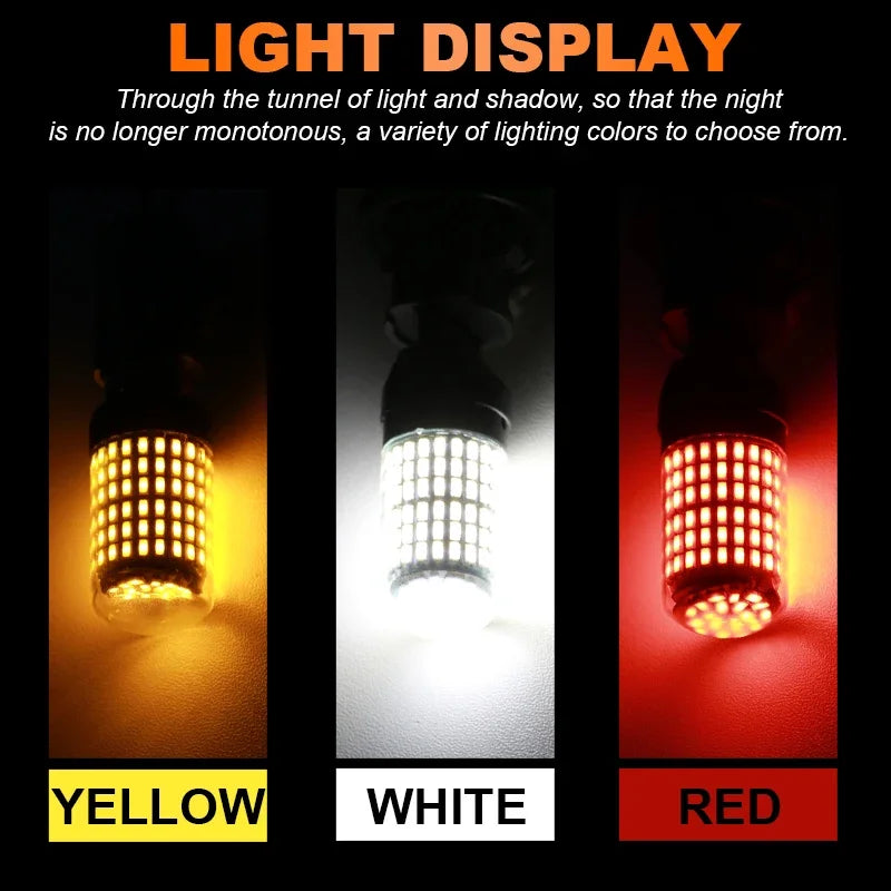1156 LED Birne P21W BAU15S T20 7440 3157 – SwissGlanzGarage Autopflege Schweiz