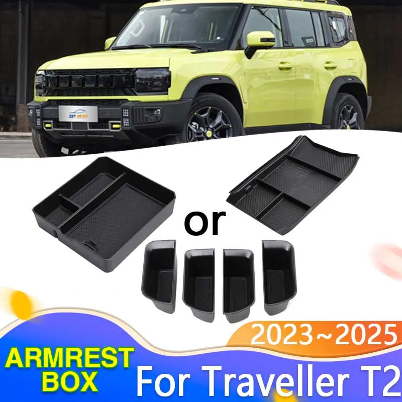 Für Jetour T2 Traveller Auto Armlehne Aufbewahrung sbox Mittel
