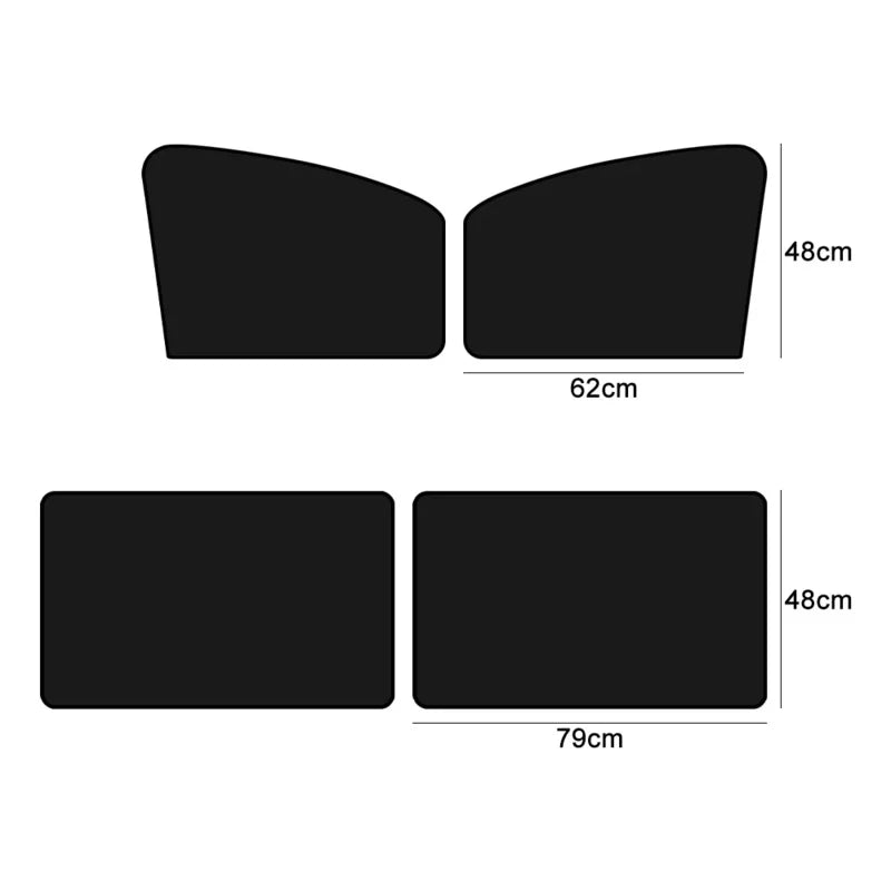 Magnetischer Auto-Sonnenschutz UV-Blocker – SwissGlanzGarage Ansicht 6