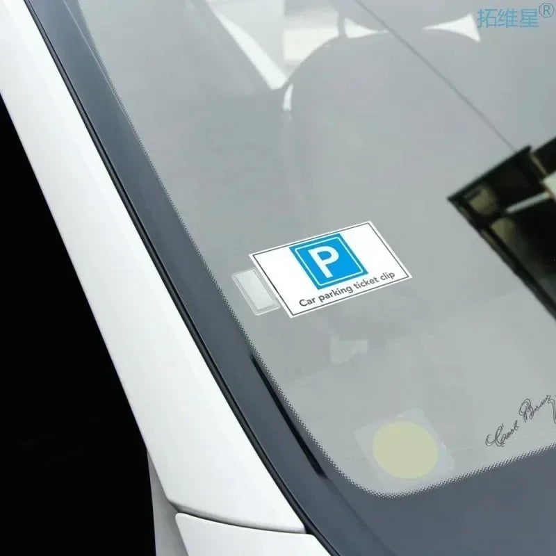 Parkticket-Halter für Windschutzscheibe – SwissGlanzGarage Ansicht 6