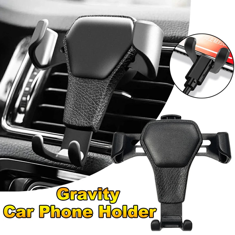 Schwerkraft Auto Telefon Halter Air Vent Clip Halterung Mobile Handy Ständer GPS Smartphone Unterstützung Auto Air Ou...