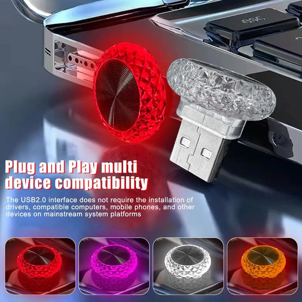 USB LED Ambientebeleuchtung Auto – SwissGlanzGarage Ansicht 3