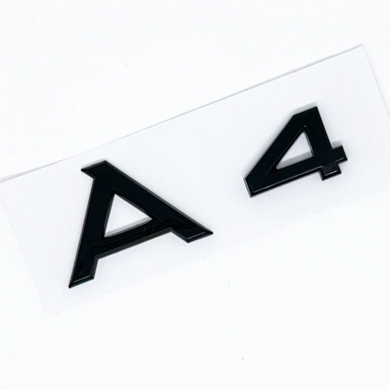 3D Metall Buchstaben Aufkleber Set – für den Kofferraum – SwissGlanzGarage Ansicht 5