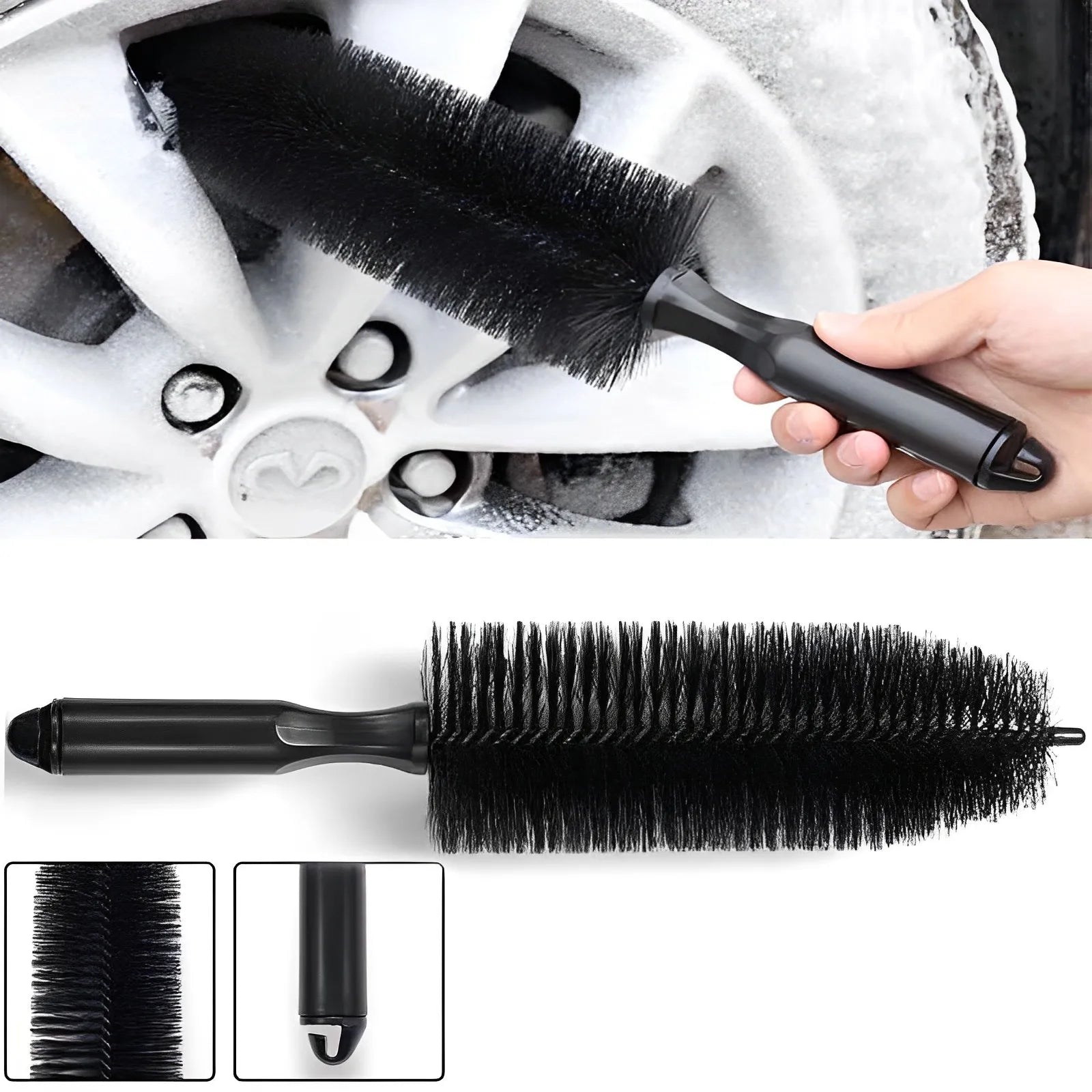 Auto Rad Reifen Waschen Reinigung Pinsel Auto Felge Wäscher Reiniger Duster Grif