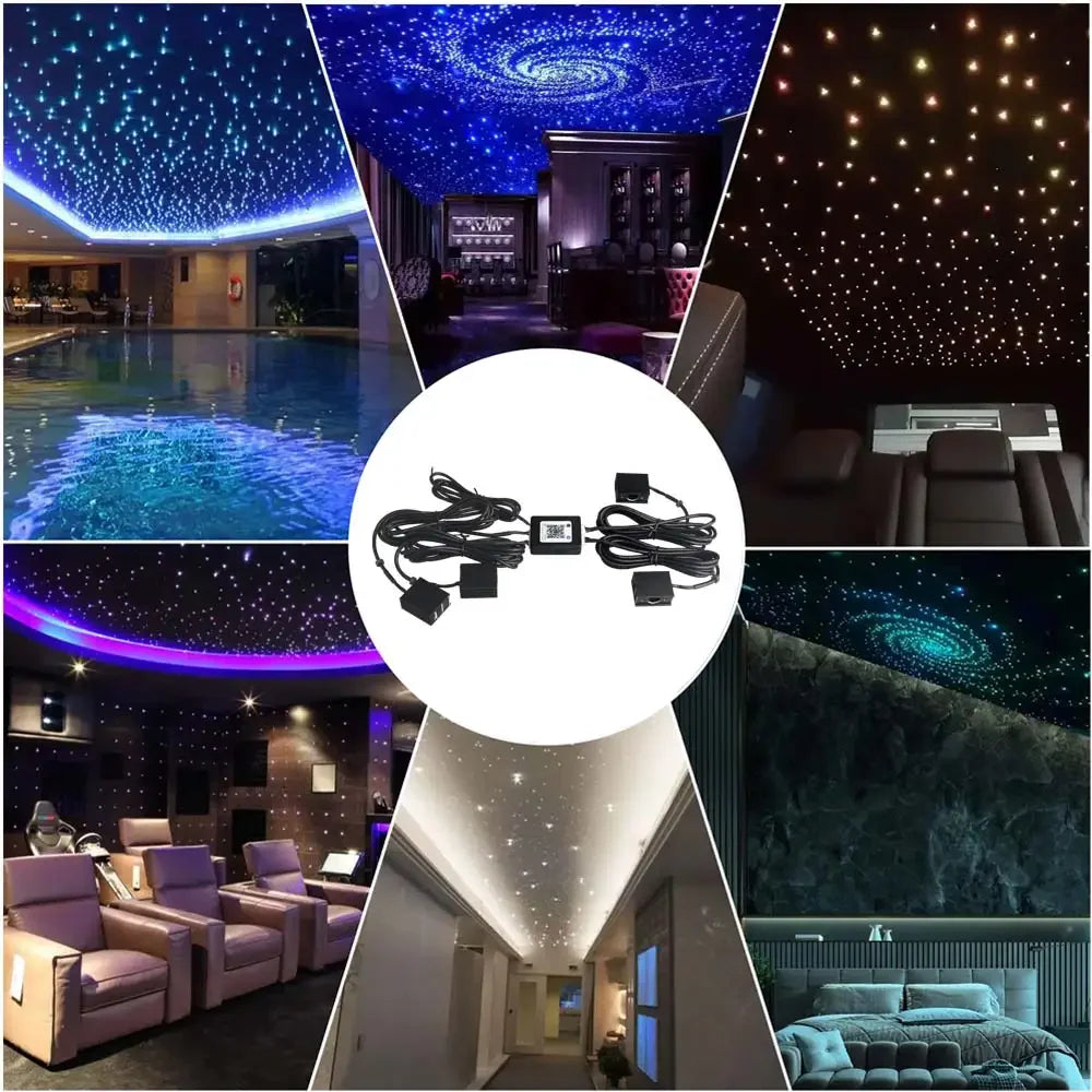 RGBW Sternenhimmel Licht-Set – SwissGlanzGarage Ansicht 5
