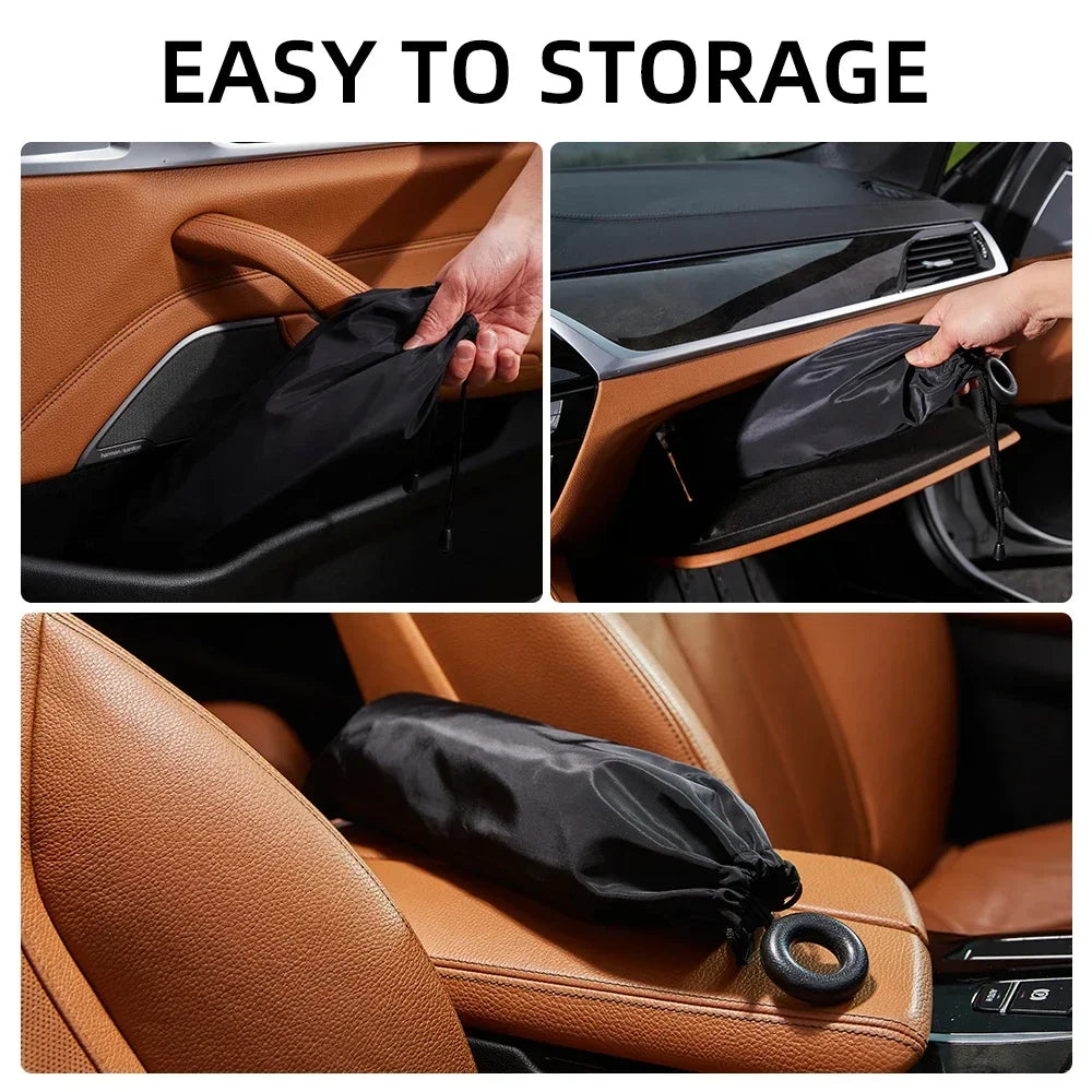 Kabelloses Auto Bluetooth Kit für Sonnenblende – faltbar – SwissGlanzGarage Ansicht 4