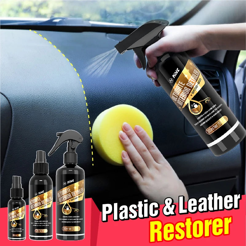 Kunststoff-Leder-Auffrischer und -Restaurator-Creme für Autoinnenraum