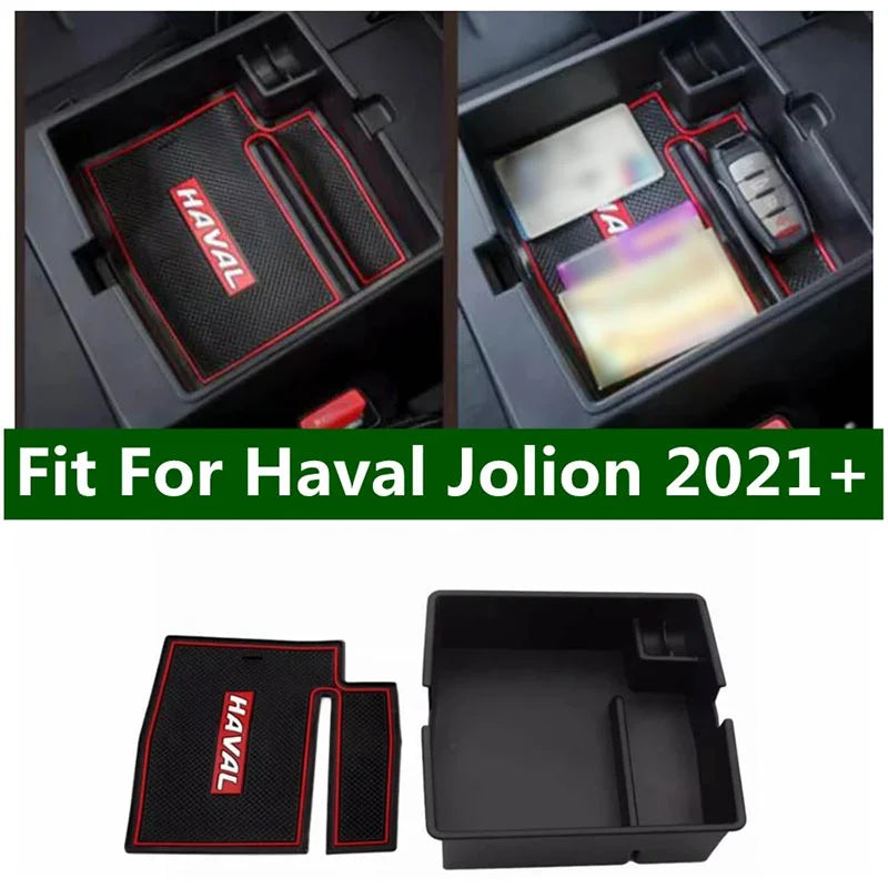 Für Haval Jolion ABS Auto Center Konsole Organizer Fach Fall Arml