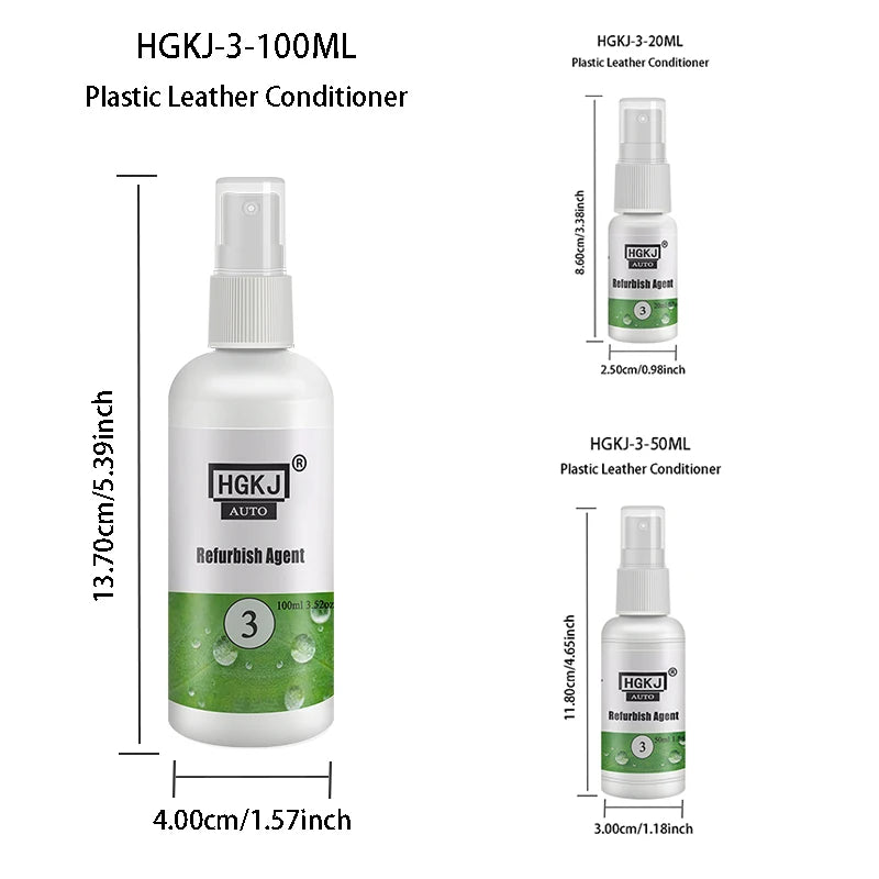 Kunststoff Leder Renovator Auto Innenraum Conditioner Verzögerung