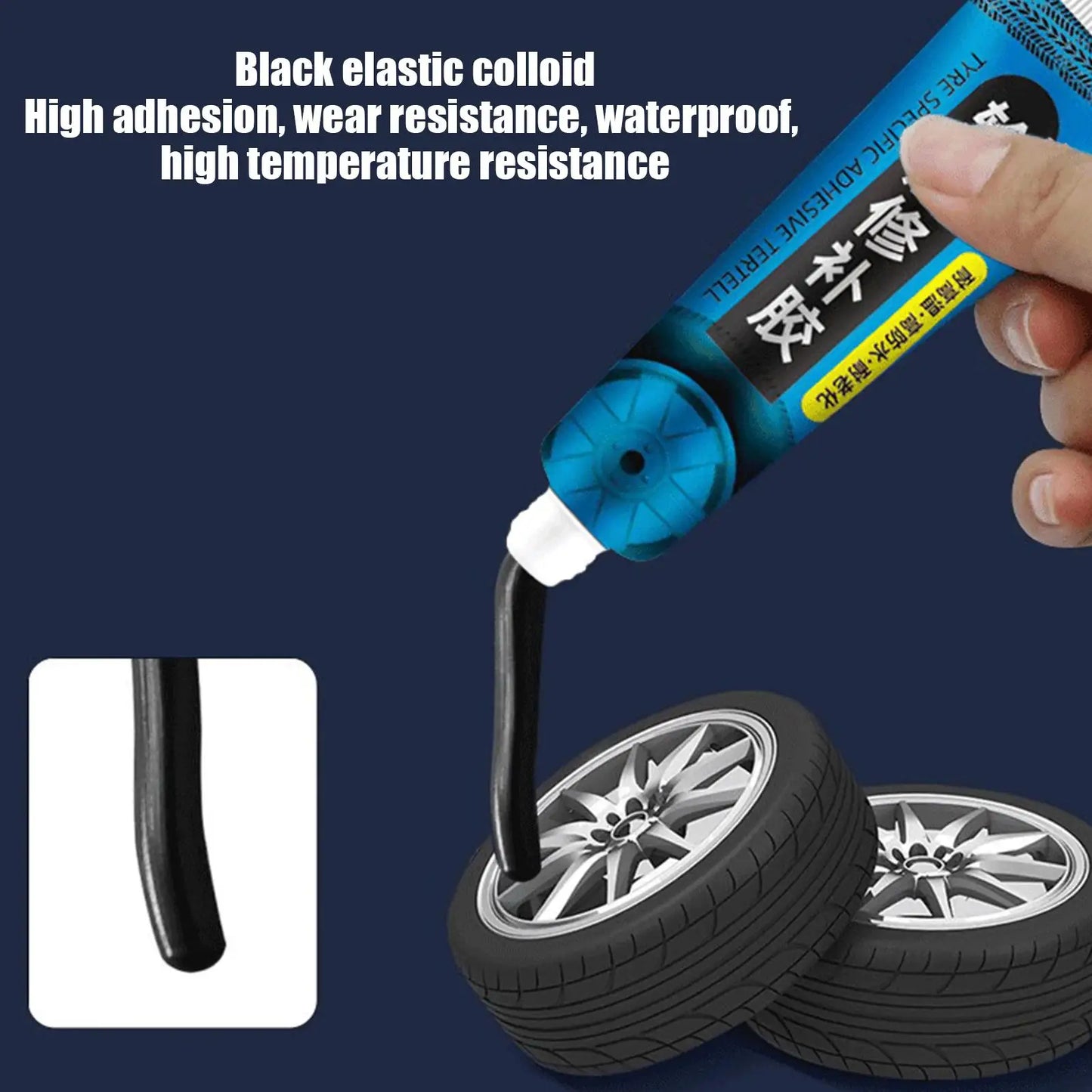 Reifen-Reparaturpaste 60ml – SwissGlanzGarage Ansicht 3