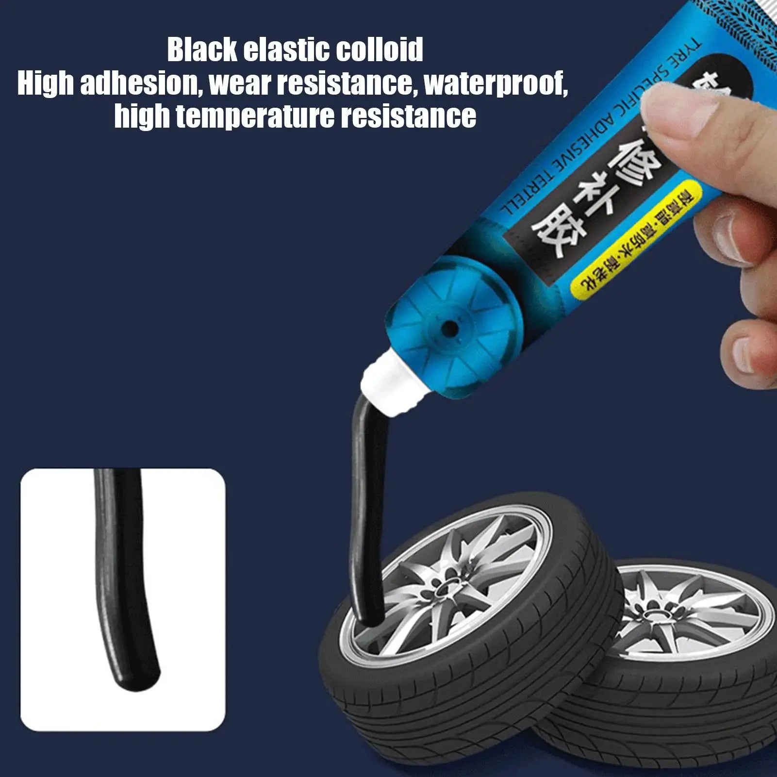 Reifen-Reparaturpaste 60ml – SwissGlanzGarage Ansicht 3