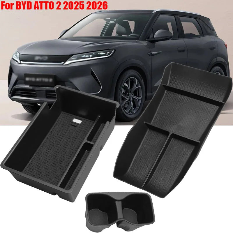 Mittelkonsole Aufbewahrungsbox BYD ATTO 2 – SwissGlanzGarage Ansicht 2