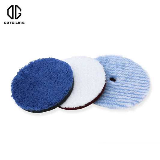 DETAILING 3/5/6/zoll Mikrofaser Polieren Pad Für Autos Körper