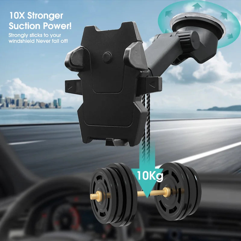 Auto Telefon Halter Dashboard Saugnapf Halterung Windschutzscheibe Stehen 360 Rotation Auto Smartphone Sucker Ständer...