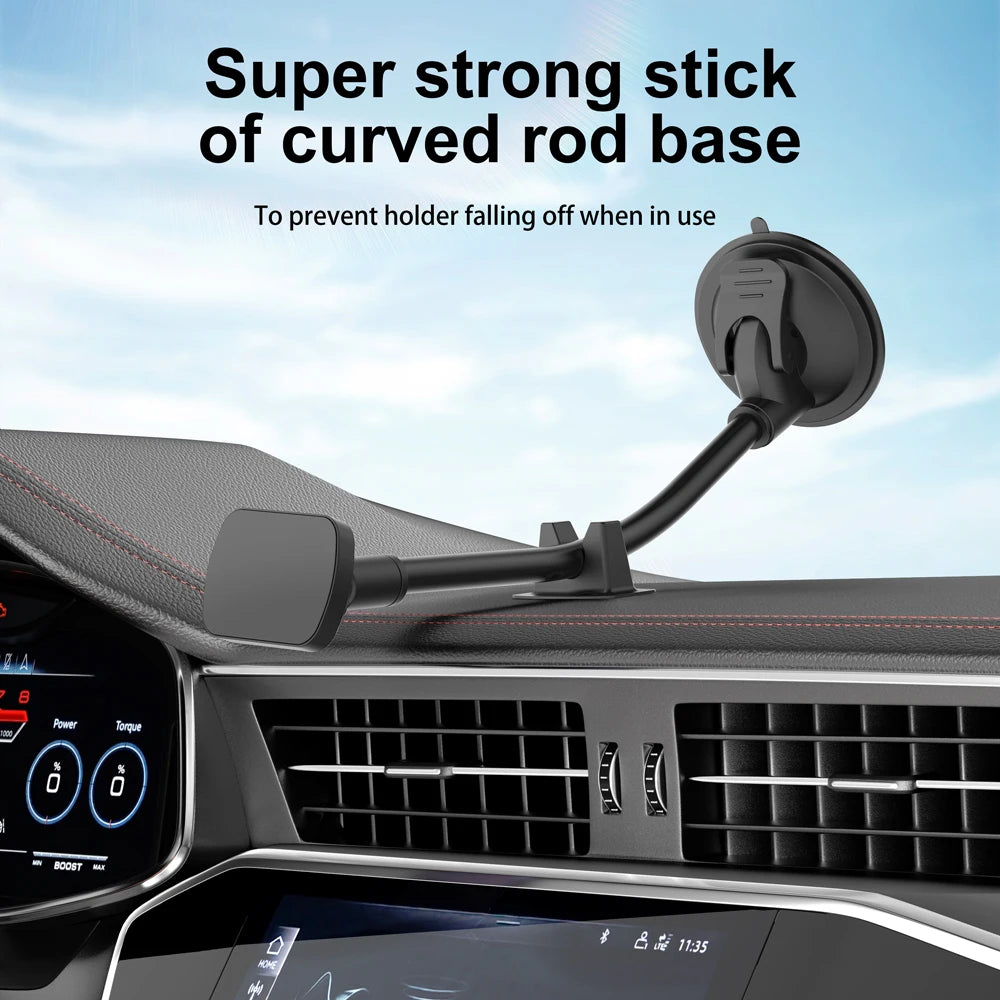 Universal Magnetische Telefon Halter Auto Lange Arm Windschutzscheibe Dashboard Magnet Auto Halter Mount Dock für Tel...