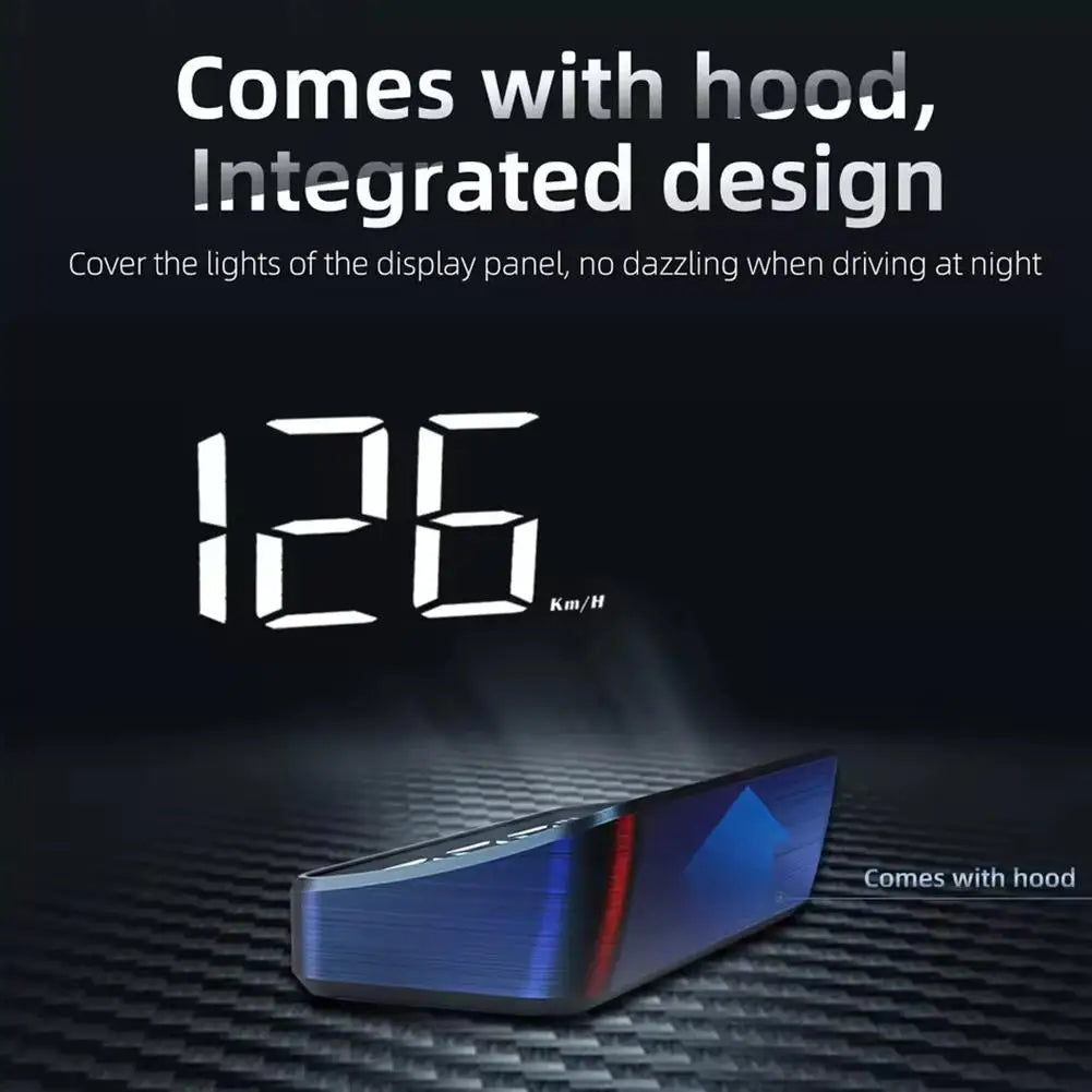 HD M2 Head Up Display GPS Geschwindigkeitsmesser – SwissGlanzGarage Ansicht 6