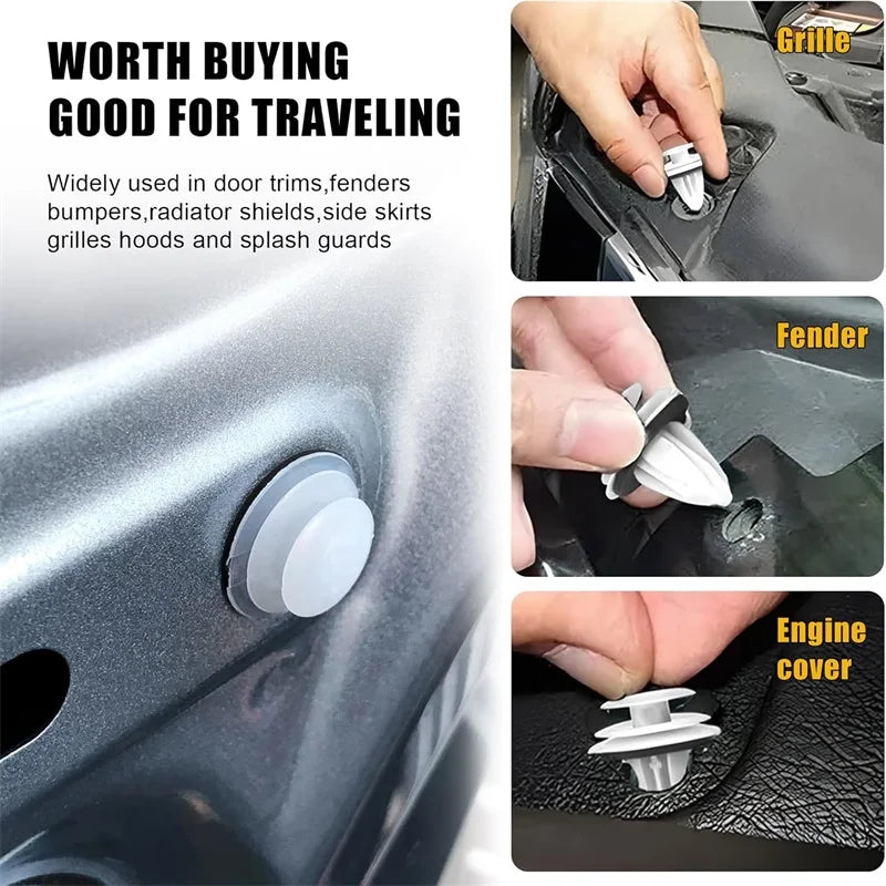 Universal Auto-Türverkleidung Clip Set – SwissGlanzGarage Ansicht 4