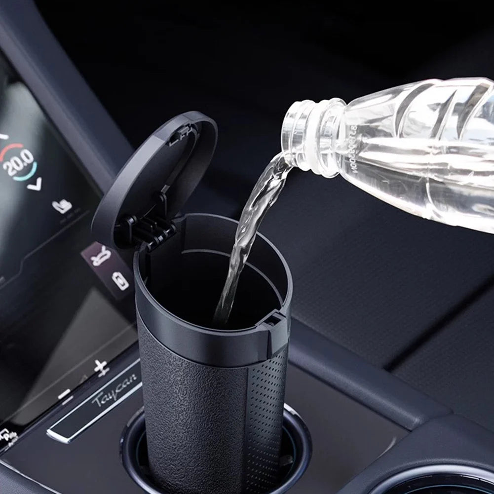 Auto Mülleimer Kann Mini Auto Staub Organizer Auto Innen Müll Tasche