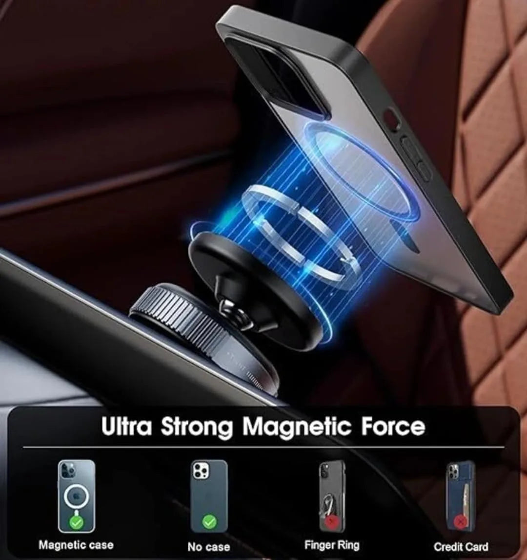 Magnetische Auto-Handyhalterung 360° ° Verstellbare Vakuum-Saughalterung Faltbare Universal-Handyhalterung für Armatu...