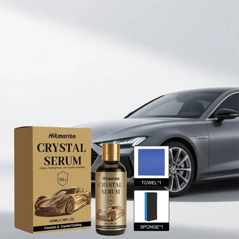 100ML PTZ Graphen-Keramikbeschichtung, 9H+ Fortschrittliches Kristallserum für Autos Professioneller Autopflege-Lacks...