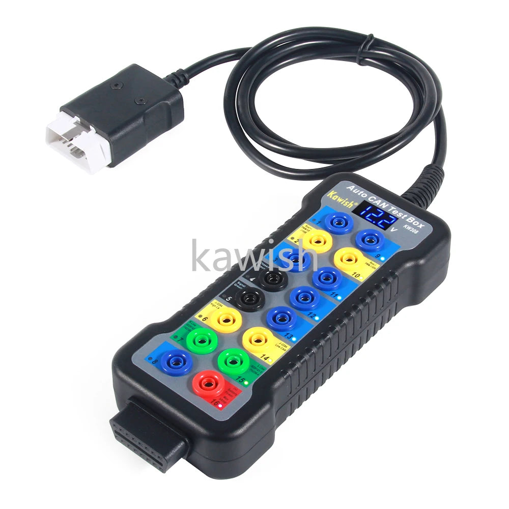 OBD2 Auto Diagnose-Box mit 16 Testanschlüssen – SwissGlanzGarage Ansicht 5
