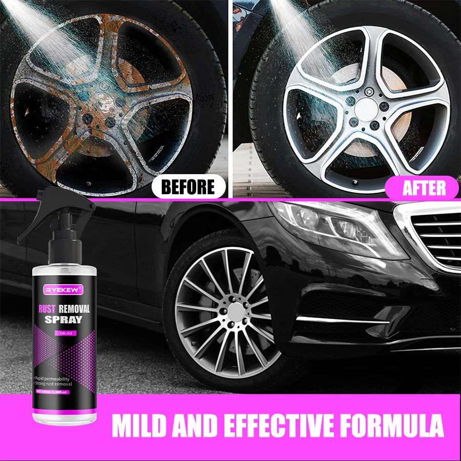 Auto Räder Felgen Reiniger Mehrzweck Rost Entferner Bremsfarbe Schützen Metall Staub Eisen Pulver Entferner Auto Pfle...