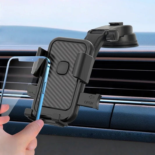 Auto-Handyhalterung [Verbesserte Stärkste Saugkraft & Klammer]