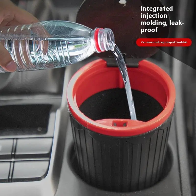 Auto Mülleimer Kann Mini Auto Staub Organizer Auto Innen Müll Tasche
