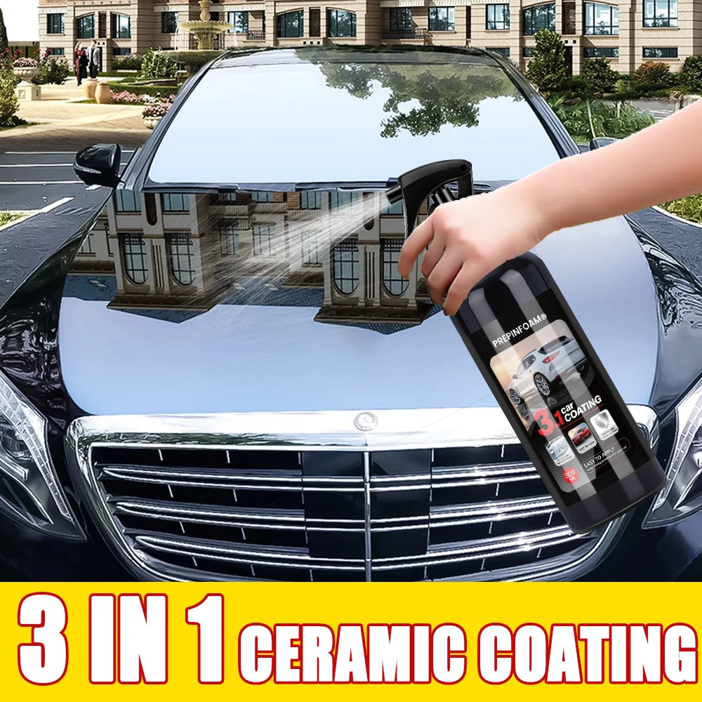 Auto Keramik Beschichtung Spray Schnelle Beschichtung Kristall Hydrophobe Schich