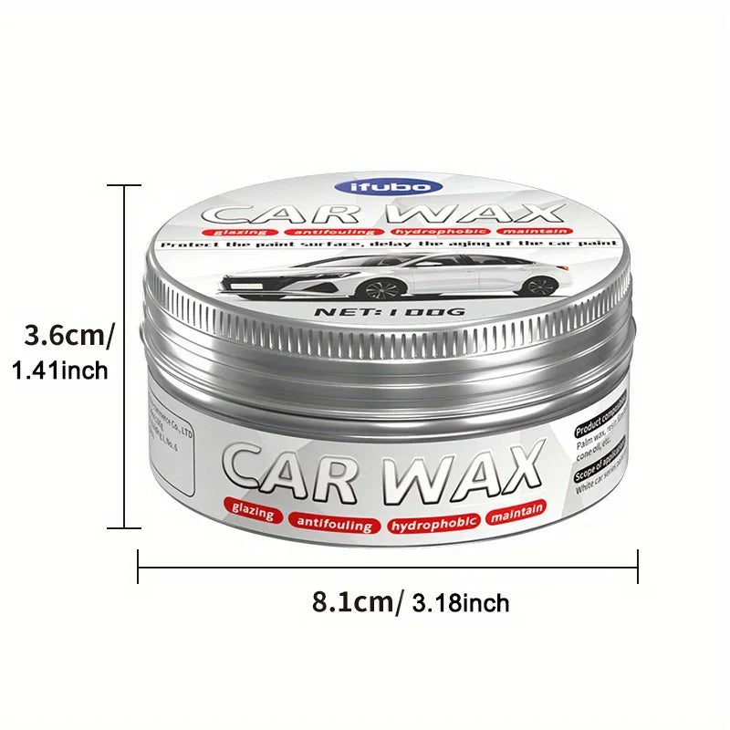NEU Premium White Car Wax – Kratzerreparatur- und Polierpaste für langanhaltenden Glanz und Schutz für alle weißen Fa...