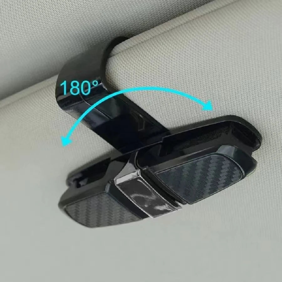 Sonnenblenden-Halter für Brillen – mit Clip – SwissGlanzGarage Ansicht 3