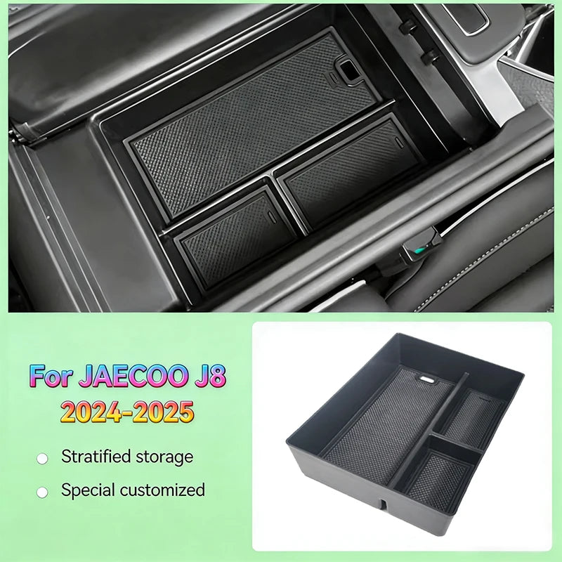 Für Chery Jaecoo J8 2024 2025 Auto-Armlehnen-Aufbewahrungsbox